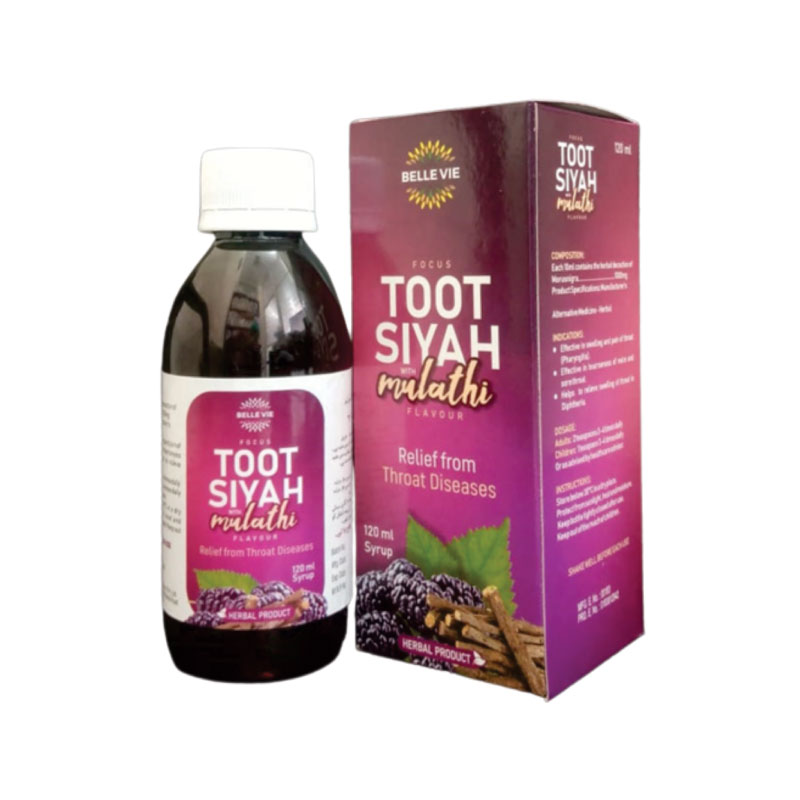 Toot Siyah Mulathi Syrup 120ml