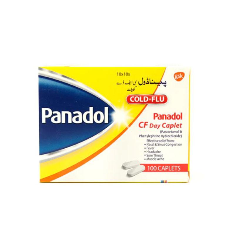 Panadol Cf Day Caplet 500Mg 100s