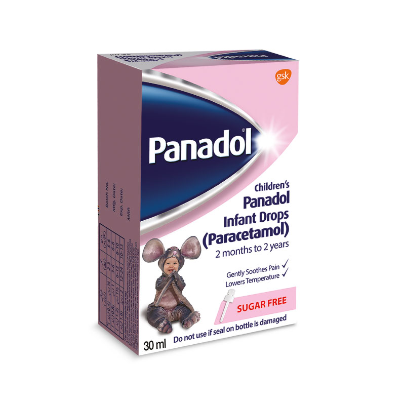 Panadol Children Drops 100Mg/Ml 30Ml