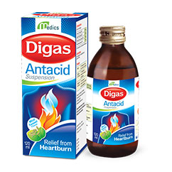 Digas Antacid Suspension 120ml