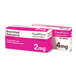 Bronchilate Tablets 4Mg 100S