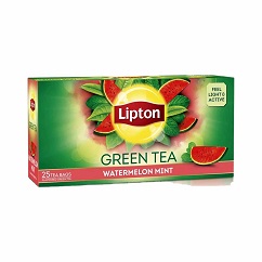 Lipton Green Tea Bag Watermelon Mint 100g 25s