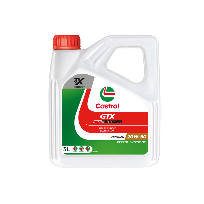 Castrol GTX High Mileage 20w50 3L