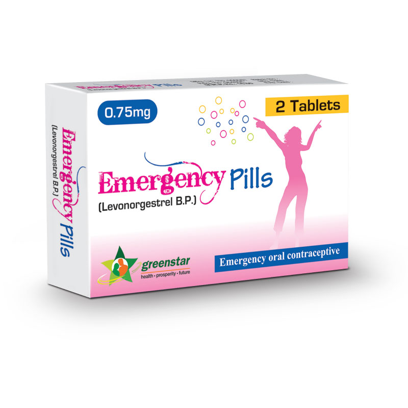 Emergency Pills 0.75mg Tablets