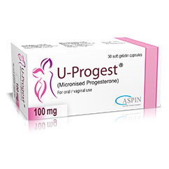 U-Progest 100mg Capsule